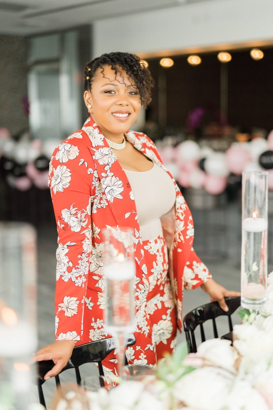 Alicia Jenelle, Creative Director and Lead Events Manager, of Alicia Jenelle Events. Photo by: Rhythm Photography.